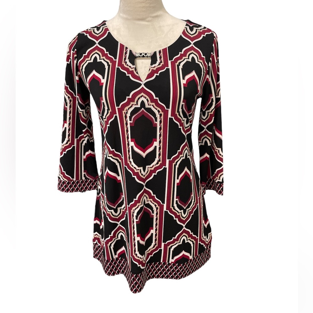 White House Black Market Tunic Blouse